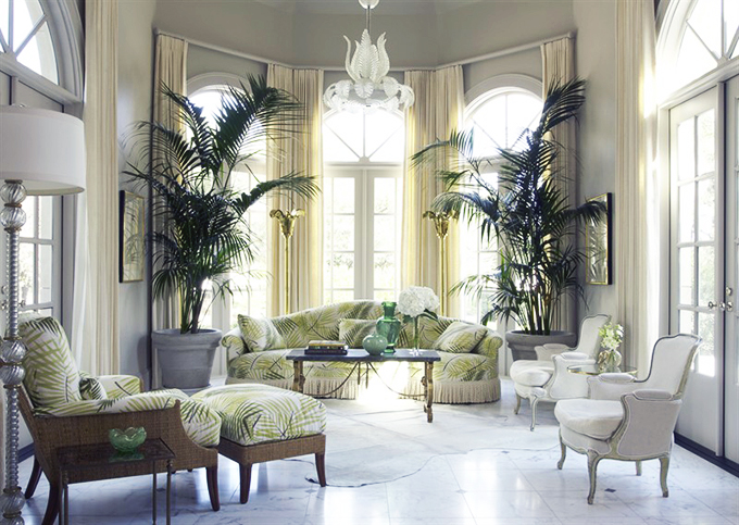 Palm Beach living room